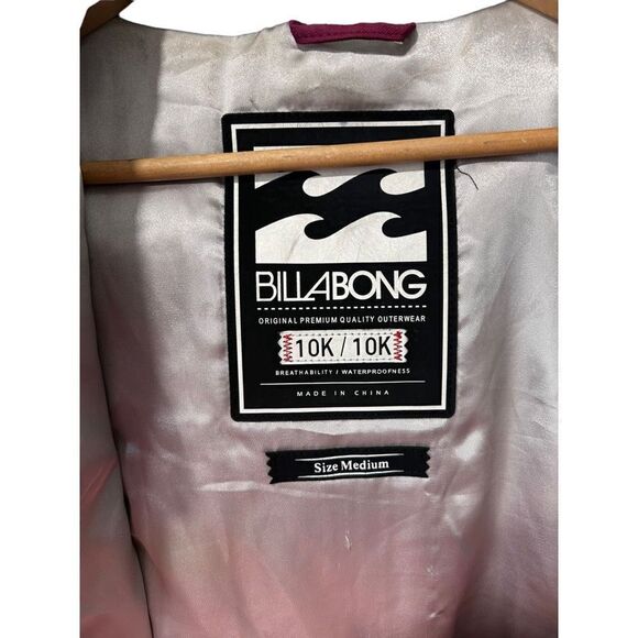 Billabong x Jamie Anderson Ski Snowboard Snow Winter Jacket Size M Breathable - Picture 5 of 13
